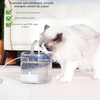 Dispenser de apă pentru animale de companie SBL7421 – Detașabil; Compatibilitate universală; Greutate 480 g