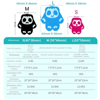 Pantofi pentru câini Lexuan – antiderapant, impermeabili și rezistenți la uzură, silicon + țesătură