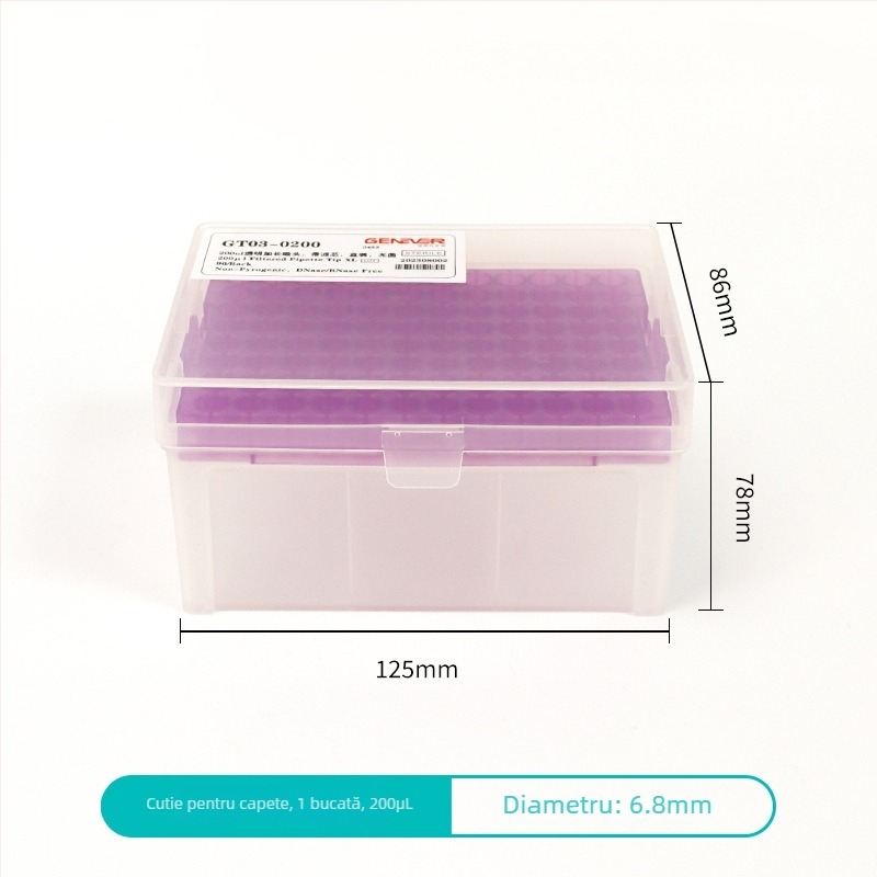 Jiannuowei Cutie pentru Vârfuri Pipetă (10 µL, 200 µL, 5 mL, 10 mL)