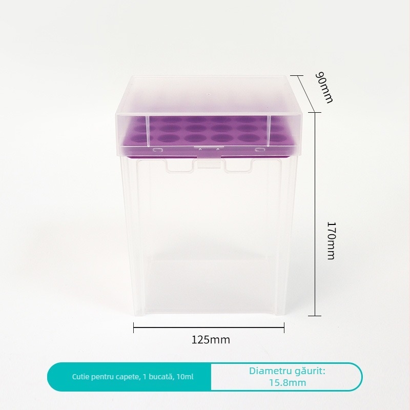 Jiannuowei Cutie pentru Vârfuri Pipetă (10 µL, 200 µL, 5 mL, 10 mL)