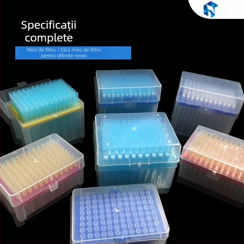 Vârfuri de pipetă filtrante, de unică folosință, 10–1000 μL, ambalaj steril, Han Yining