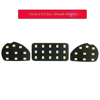 Lampă LED de citire pentru plafonul interior Ford Focus – compatibilă cu lampa originală cu halogen