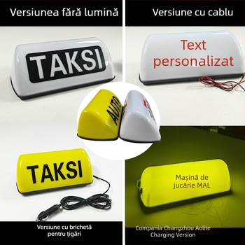 Lumină de plafon taxi OLT-2910, bază magnetică, LED 3W, 12V, 500 lm