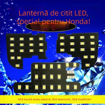 Lampa de plafon pentru mașină cu LED 2835, 12V, putere 0,2, compatibilă cu Honda.