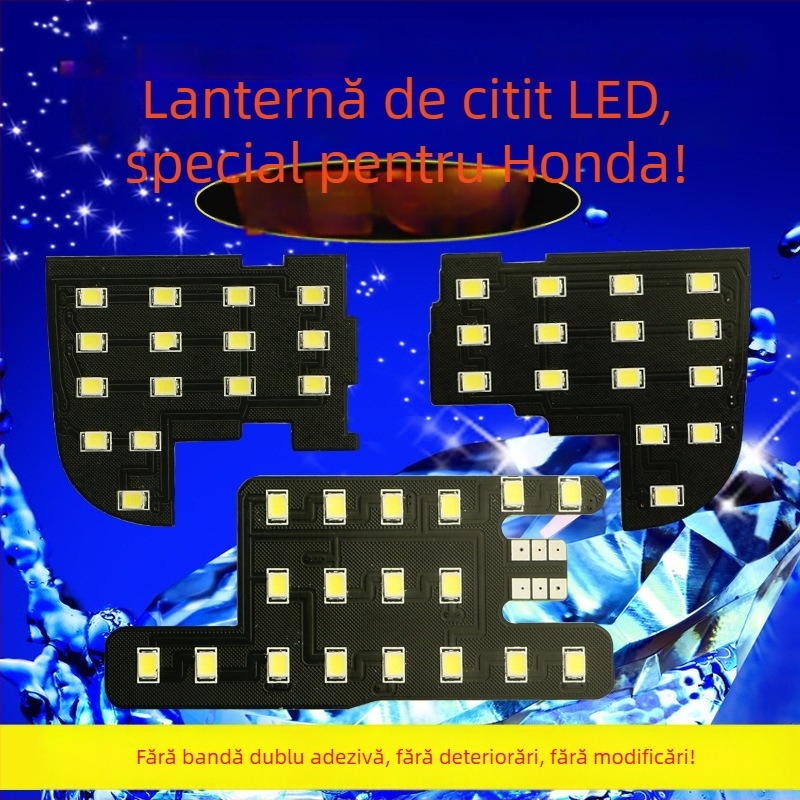 Lampa de plafon pentru mașină cu LED 2835, 12V, putere 0,2, compatibilă cu Honda.