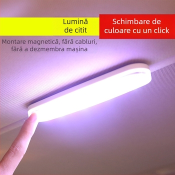 Lumină LED pentru plafonul mașinii, model Y-977, 3.2W, DC5V, LED 2835