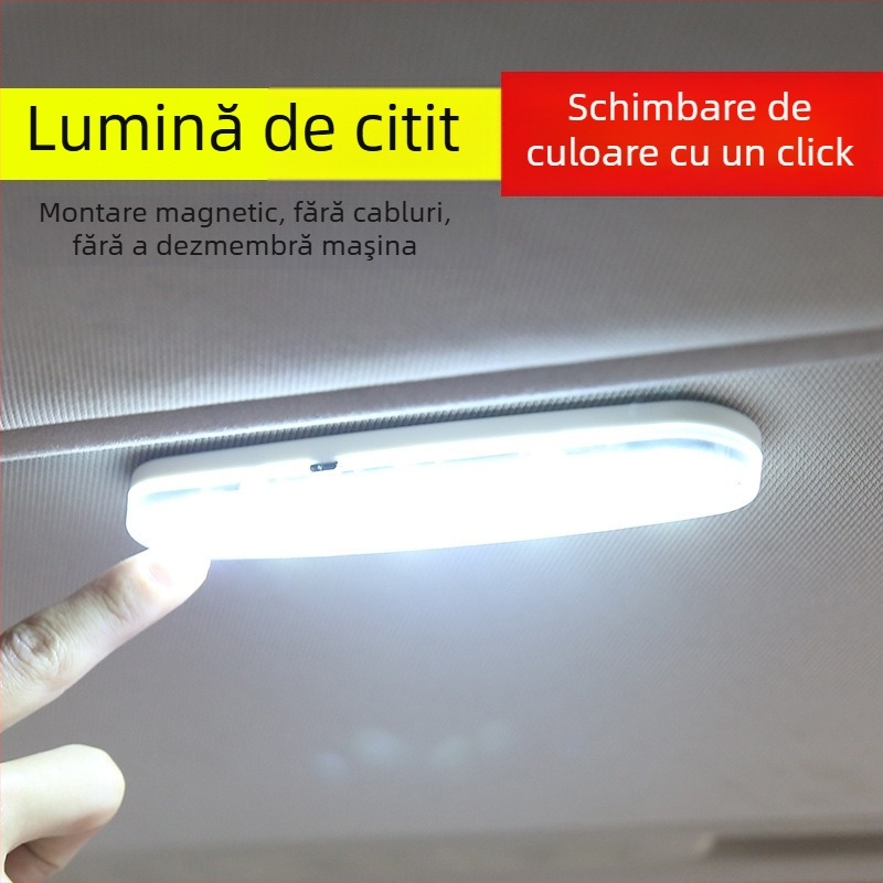Lumină LED pentru plafonul mașinii, model Y-977, 3.2W, DC5V, LED 2835