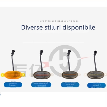 Lumină pentru grila mașinii, 12 LED, stil Raptor (12V, 5W, SMD, 6500K, 0.5A)