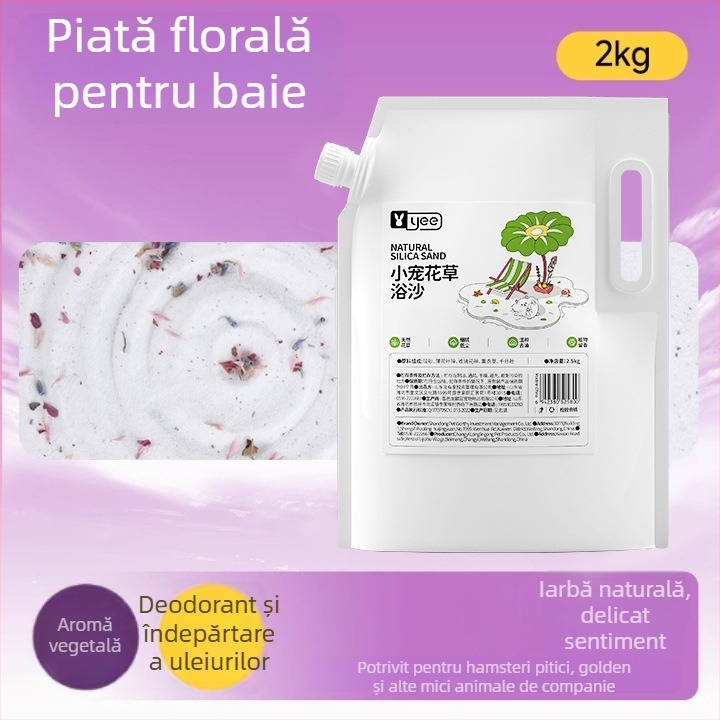 Nisip de baie pentru hamster — deodorizant, pachet de 20, origine Shandong, pentru hamsteri