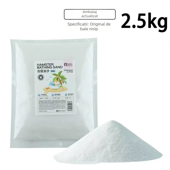 Nisip de baie pentru hamster — deodorizant, pachet de 20, origine Shandong, pentru hamsteri
