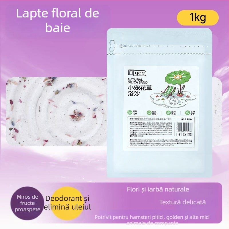 Nisip de baie pentru hamster — deodorizant, pachet de 20, origine Shandong, pentru hamsteri