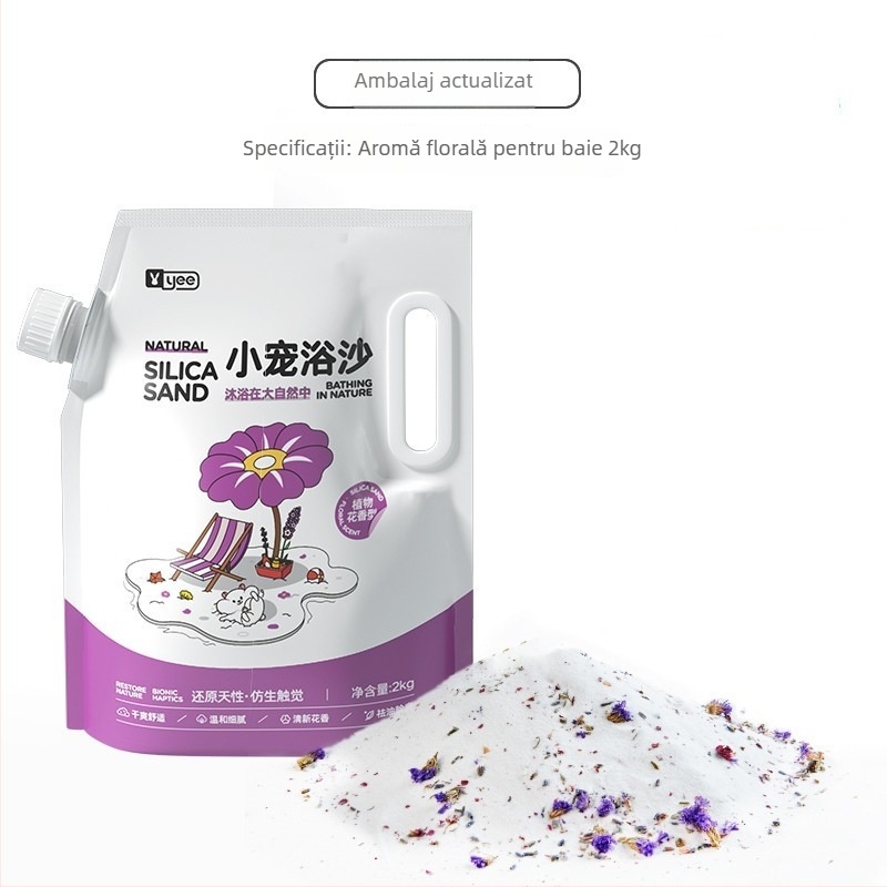 Nisip de baie pentru hamster — deodorizant, pachet de 20, origine Shandong, pentru hamsteri