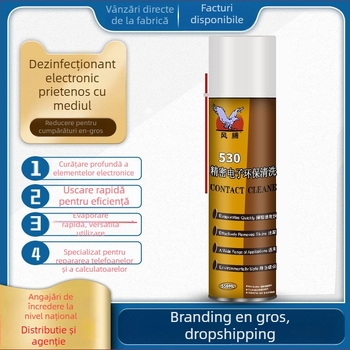 Wind 530 lichid de curățare electronic pentru electronice generale, telefoane mobile și calculatoare; solvent volatil; 400 g