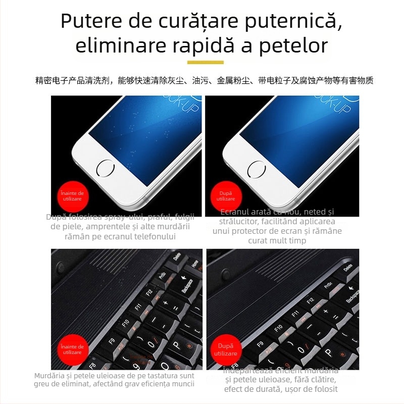 Wind 530 lichid de curățare electronic pentru electronice generale, telefoane mobile și calculatoare; solvent volatil; 400 g