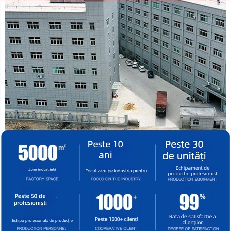 Carcasă din tablă pentru echipamente industriale, fabricație personalizată; materiale: oțel inoxidabil, aliaj de aluminiu, fier, oțel carbon, oțel inoxidabil 304, placă de cupru; grosime 0,5–20 mm; tăiere cu laser și îndoire; toleranță ±0,01–0,1 mm; tratam