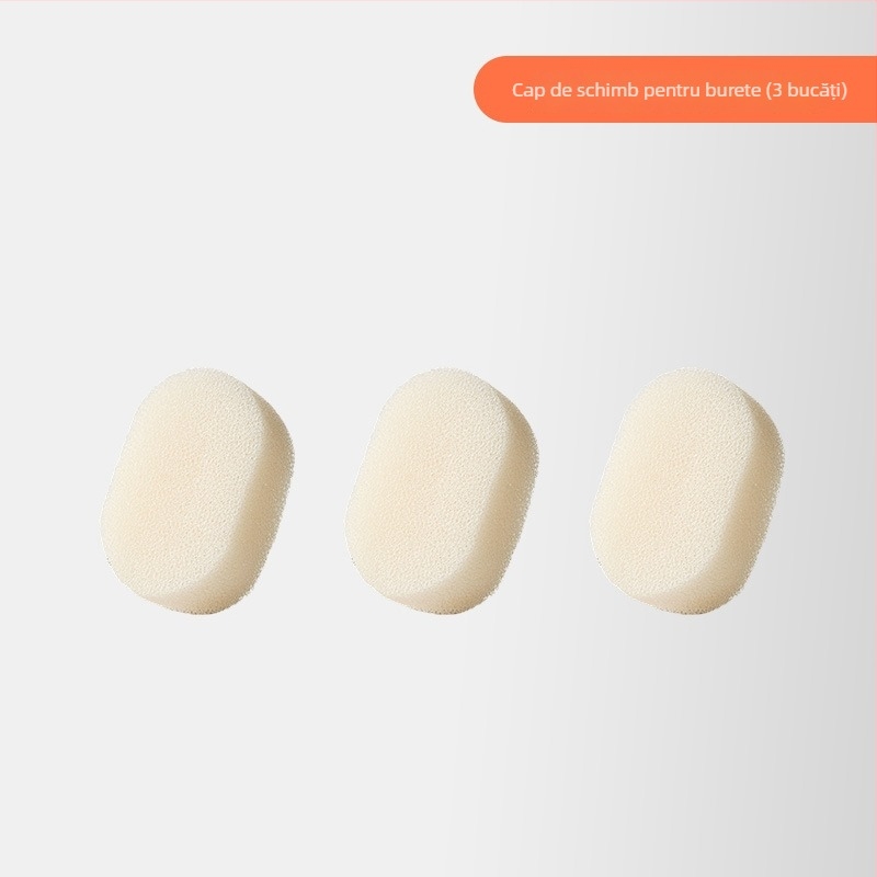 Perie de curățare pentru pahare cu mâner lung, pentru biberoane, căni și paie; perie 3-în-1 pentru spații și burete