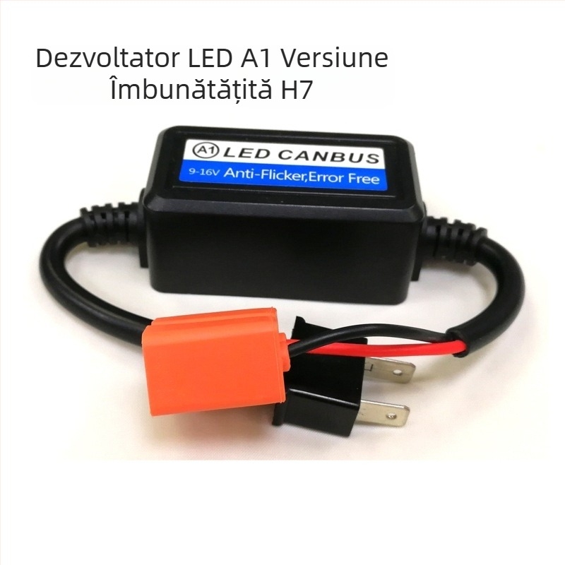 Decodor LED pentru faruri auto H7 – 12V, 35W, Tip: Decoder, Durata de viață 3200h