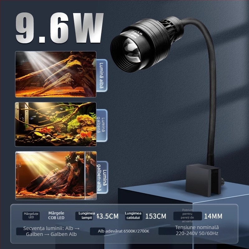 Lumină de peisaj pentru acvariu (Brand BESSN; Neimportat; Rezistent la stropire)