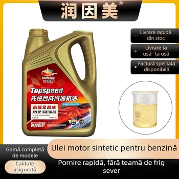 Run Yinmei Ulei de motor complet sintetic pentru motoare pe benzină 5W-30 API SL SAE 5W-30