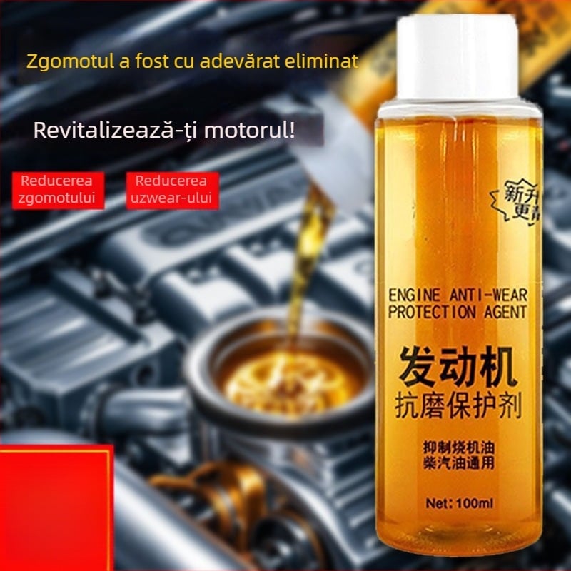 Town Head aditiv pentru uleiul de motor — antiuzură, reducere a zgomotului, reducere a vibrațiilor, agent de reparare a motorului