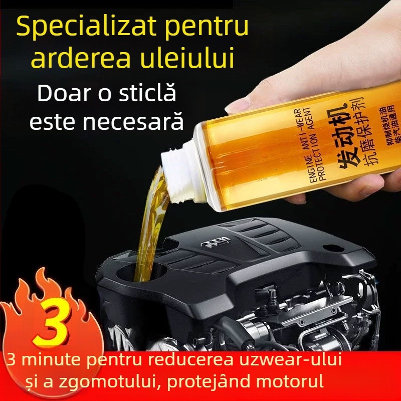 Town Head aditiv pentru uleiul de motor — antiuzură, reducere a zgomotului, reducere a vibrațiilor, agent de reparare a motorului