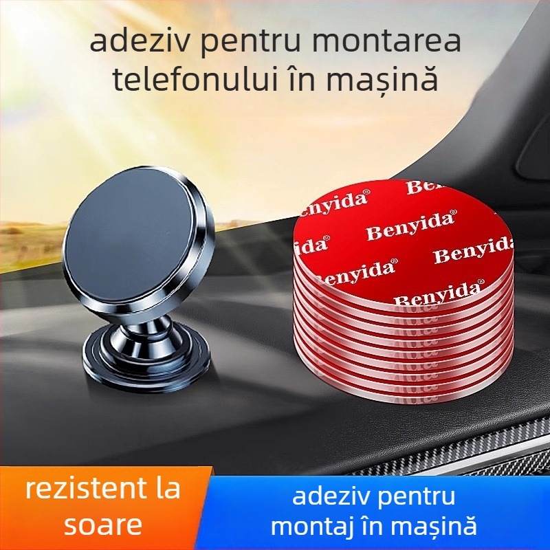 Benyida Bază pentru Suport de Telefon Auto cu Bandă Dublu-Lip Nano, Vâscozitate Mare