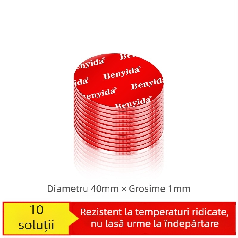 Benyida Bază pentru Suport de Telefon Auto cu Bandă Dublu-Lip Nano, Vâscozitate Mare