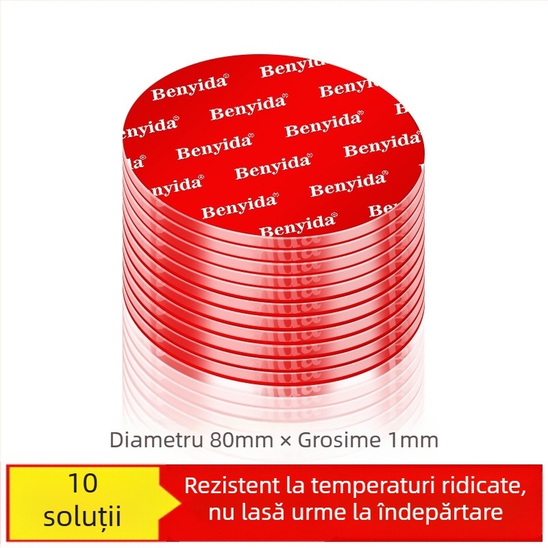 Benyida Bază pentru Suport de Telefon Auto cu Bandă Dublu-Lip Nano, Vâscozitate Mare