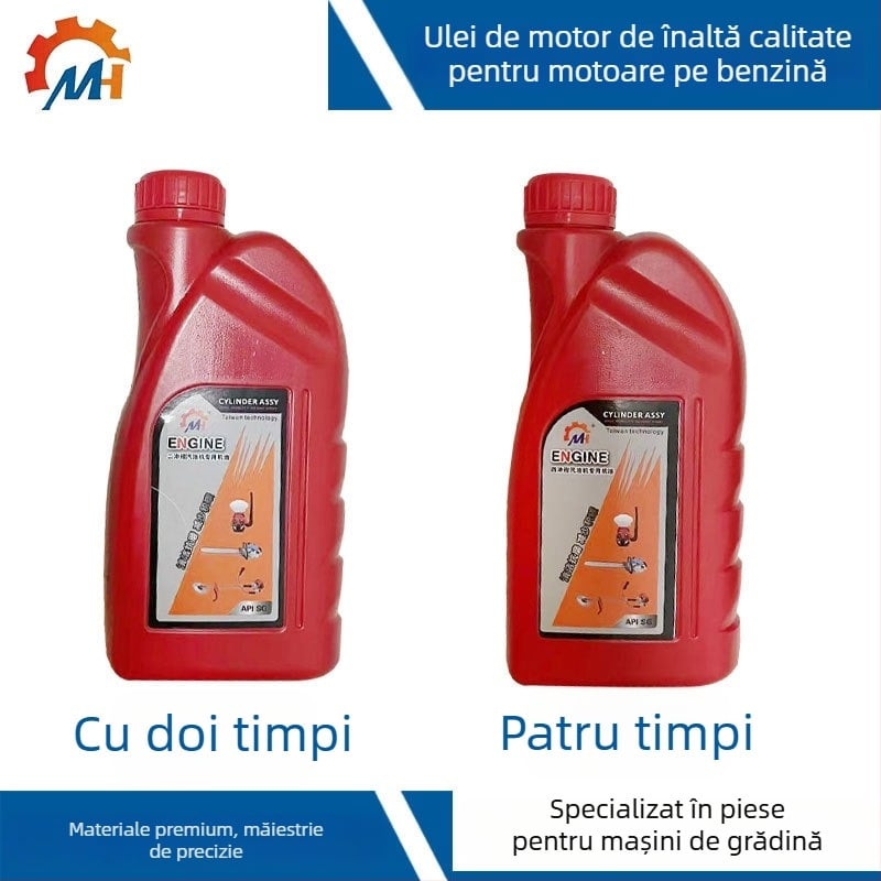MH 2T/4T ulei pentru scule de grădină | pentru motoare în doi timpi și patru timpi | capacitate 1 L | model 2T/4T