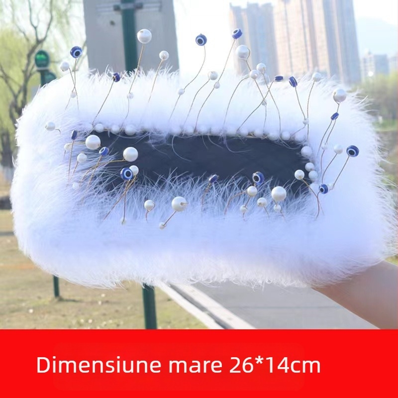 Covoraș anti-alunecare pentru mașină din silicon, design cu pene, Ruijie (Silicon; fără logo imprimat; mărci private autorizate)