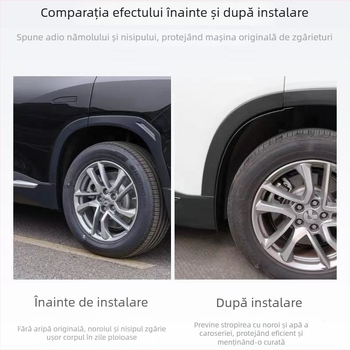 Tank 400 Protecție interioară a noroiului ușii din spate, plastic, Anul modelului 2024, transmisie automată, Shengdetai