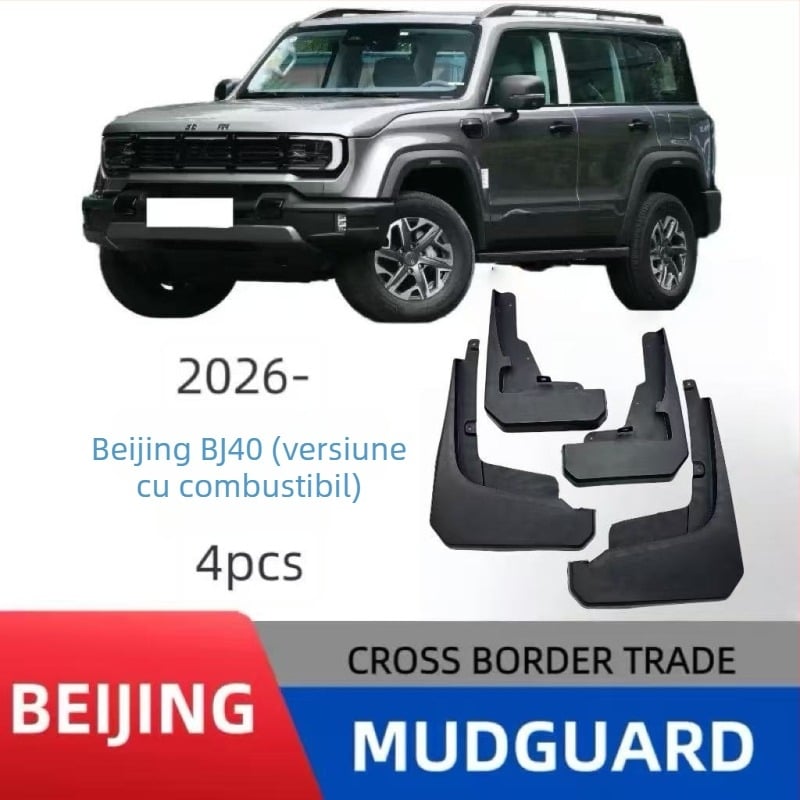 Protectie noroi pentru Beijing BJ40 Fuel Version 2025–2026, specială pentru vehicul, plastic neutru, prelucrare personalizabilă, transmisie automată