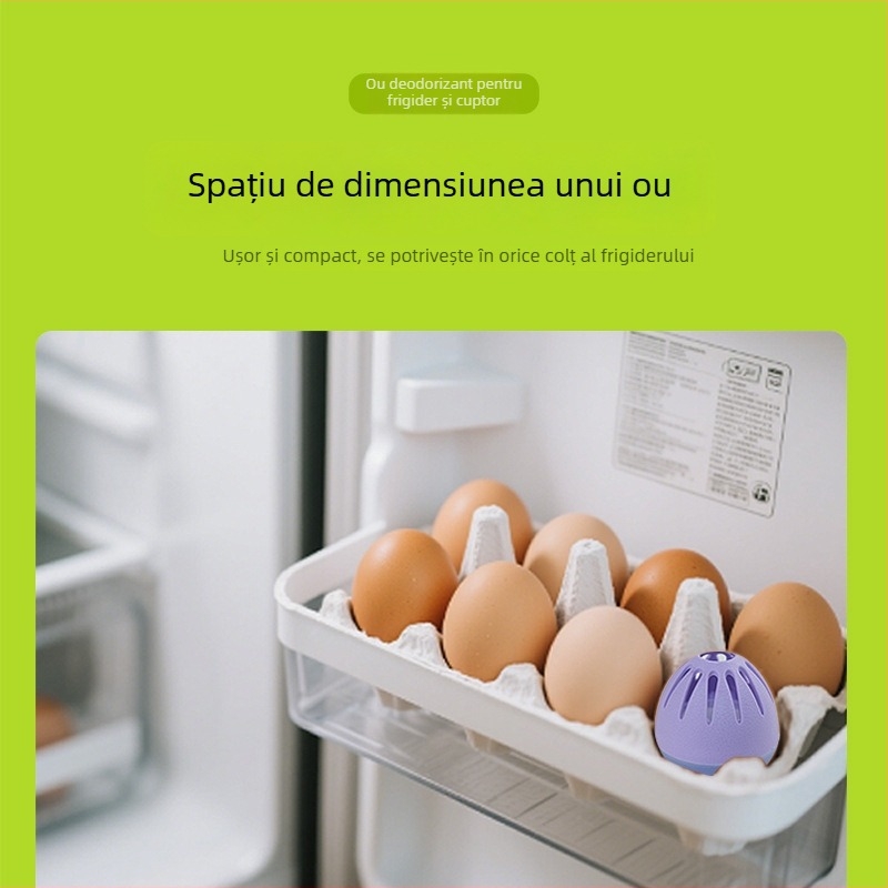 Deodorant pentru frigider, aromă de lămâie, 30 g net, 60 de cutii pe pachet, adsorbție și purificare multifuncțională