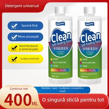 Qingxiang Curățitor multipur pentru uz casnic — frigider, congelator, baie și podea; 400 ml; decontaminare profundă; parfum proaspăt; protecție durabilă; decontaminare sigură