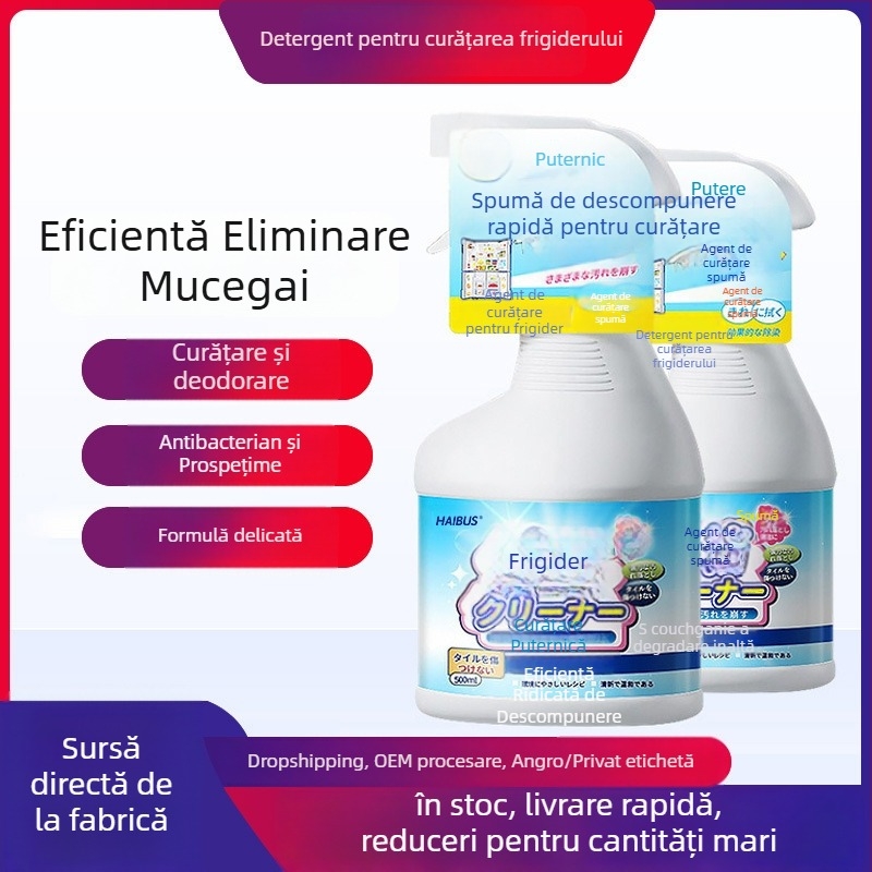 Hebson Curățător Deodorizant pentru frigider — antibacterian, elimină mirosurile, curățare, eliminare mucegai; parfum ușor; cutie cu 25 de bucăți