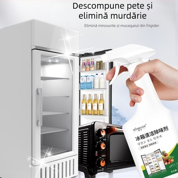 HOARGGER/Hango Curățare și Deodorizant pentru frigider – Aromă de lămâie, pachet 30, deodorare și curățare