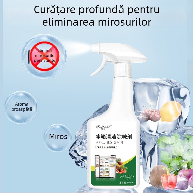 HOARGGER/Hango Curățare și Deodorizant pentru frigider – Aromă de lămâie, pachet 30, deodorare și curățare