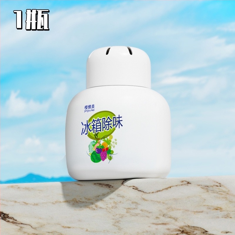 Deodorant pentru frigider Qiwang, 200 g, aromă proaspătă, model 3566