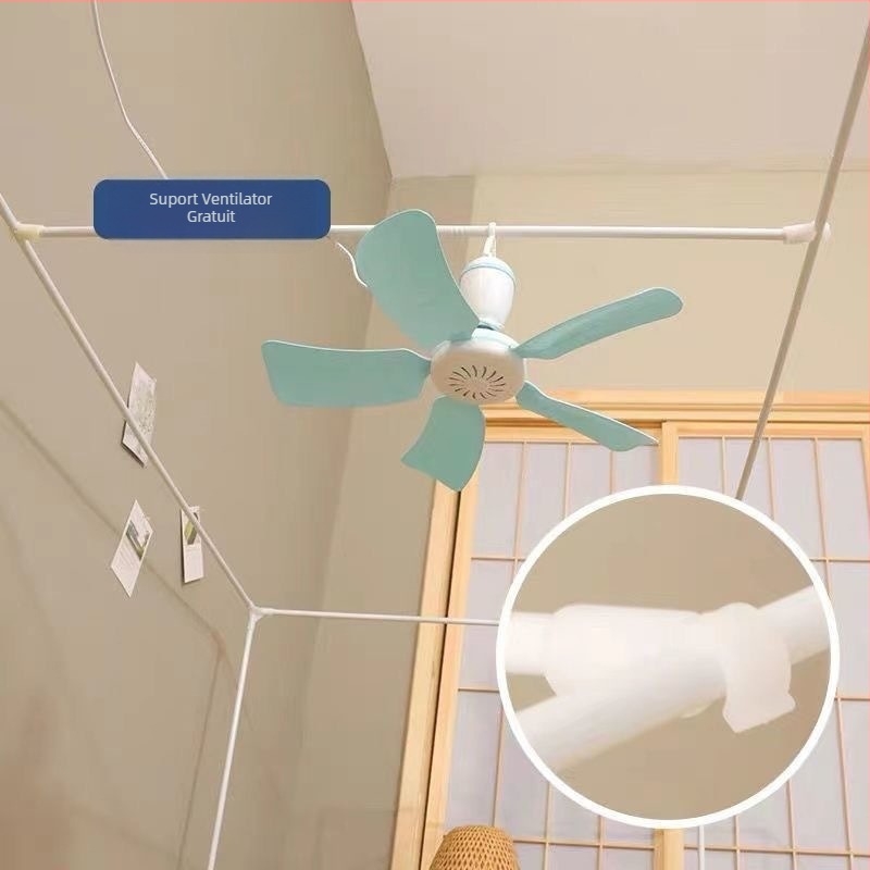 Cadru de baldachin pentru pat în cămin — metal, finisaj lacuit la cuptor, plasă anti țânțari, pentru pat supraetajat, fără montaj