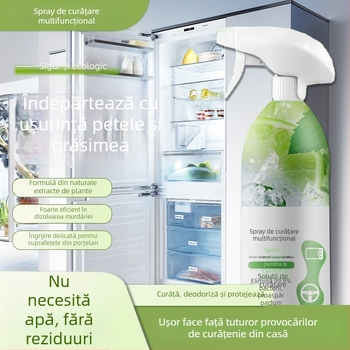 Spray de curățare multifuncțional cu acțiune antibacteriană, curățare în profunzime, deodorizant, elimină depunerile de calcar, descompune petele uleioase (Categorie: Detergent multifuncțional; Număr produs: 654)