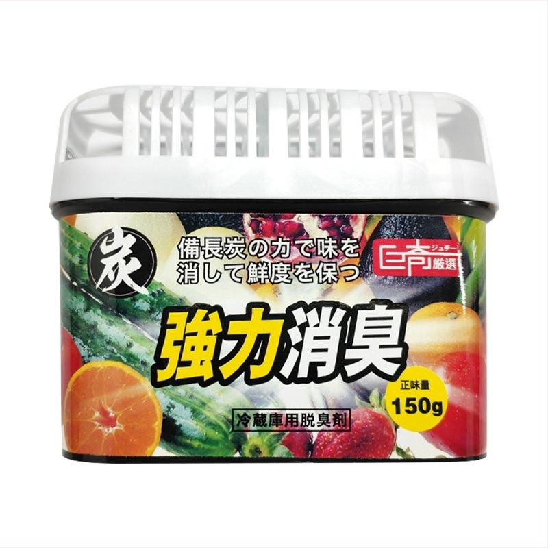 Deodorizant pentru frigider cu carbon activ – anti-mucegai și antibacterian, 150 g, Juqi