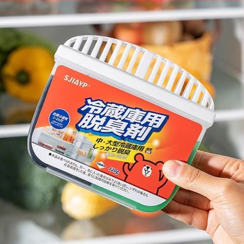 Deodorizant pentru frigider de la SJIAYP, 120 g, Aromă naturală proaspătă, Model 8875