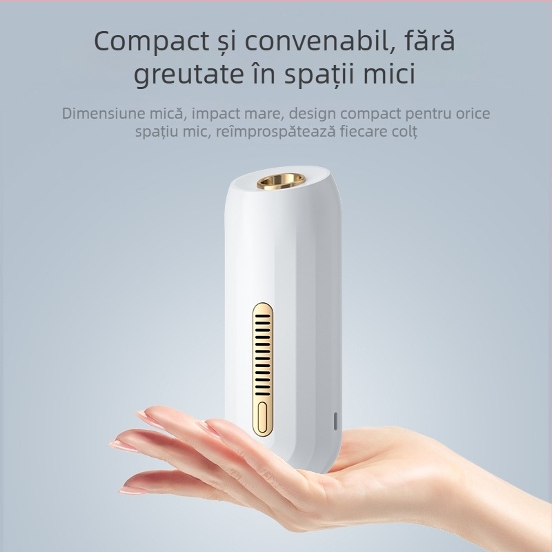 Purificator de aer portabil USB pentru mașină și casă, cu tehnologie cu ioni negativi, eliminare mirosuri și sterilizare