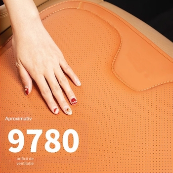 Pernă de scaun auto pentru Ideal One, L7, L8, L9 — material PU, design ventilat, utilizare iarnă-vară, greutate 6 kg