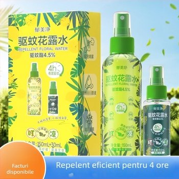 Spray portabil anti țânțari cu apă florală de pelin – formă lichidă, model 6948597515467, WP20180135, pentru adulți