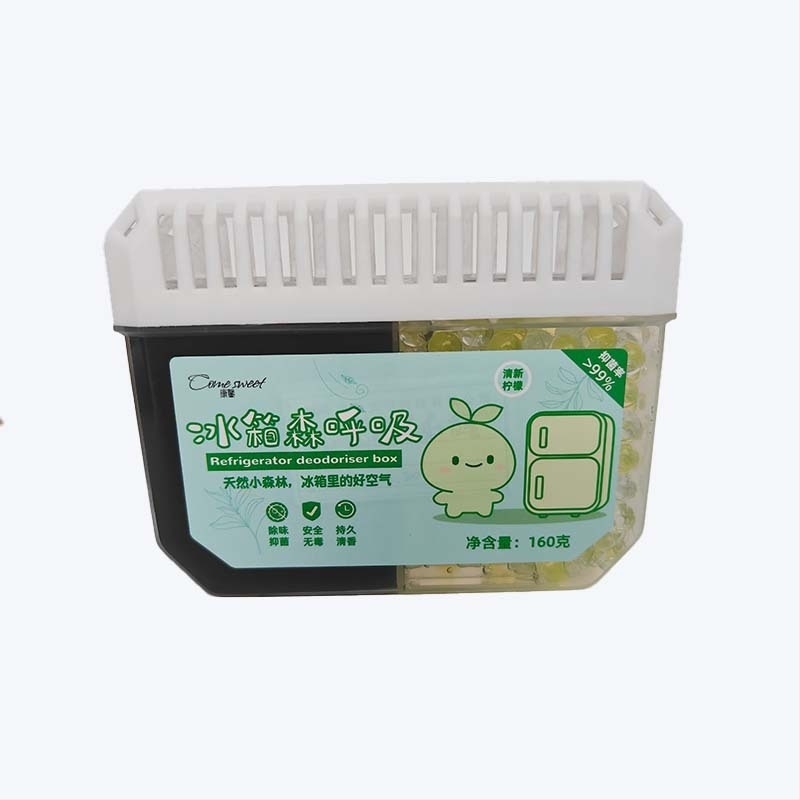 Kangxin Deodorant pentru frigider, parfum din cărbune de bambus cu ceai, solid, 48 buc.