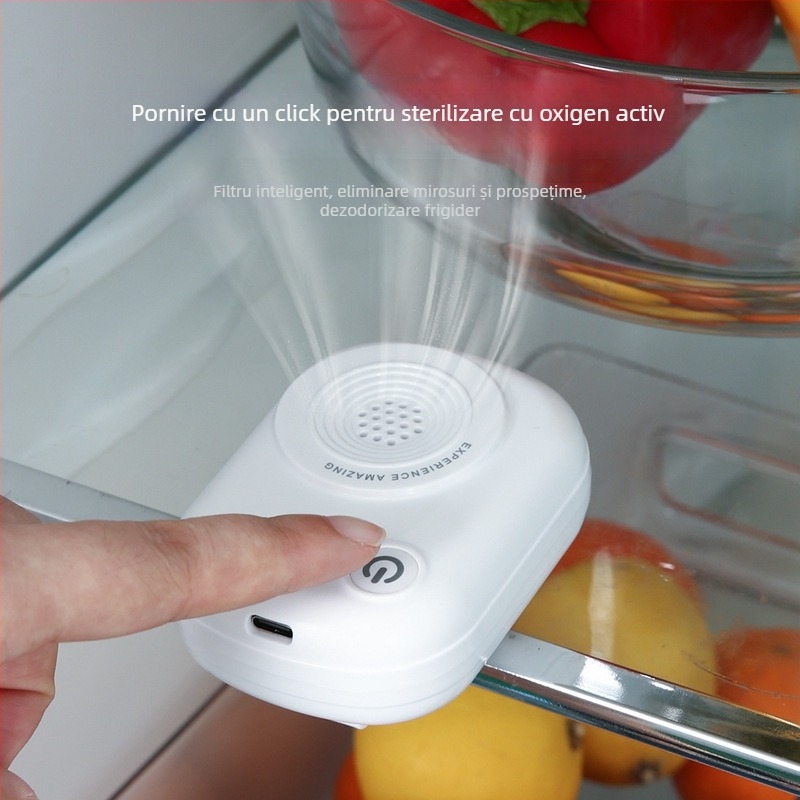 Deodorizator de aer cu ozon sterilizare | Model QH-XD26 | Alimentare USB | Pentru uz casnic | Potrivit pentru spații până la 10 m²