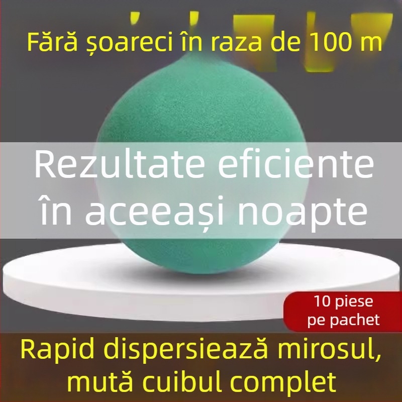 Bile solide pentru repelența șoarecilor – rodenticid pentru interior/exterior, 16 g, ambalaj de 5 sau 10 bucăți, model 233
