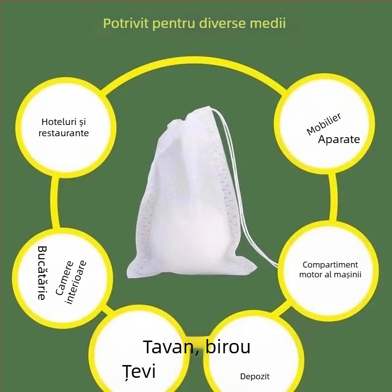 Bile solide pentru repelența șoarecilor – rodenticid pentru interior/exterior, 16 g, ambalaj de 5 sau 10 bucăți, model 233