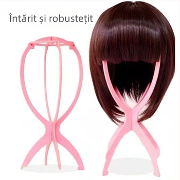 Suport pentru peruci – structură din plastic pentru susținerea perucilor, universală, origine Xuchang